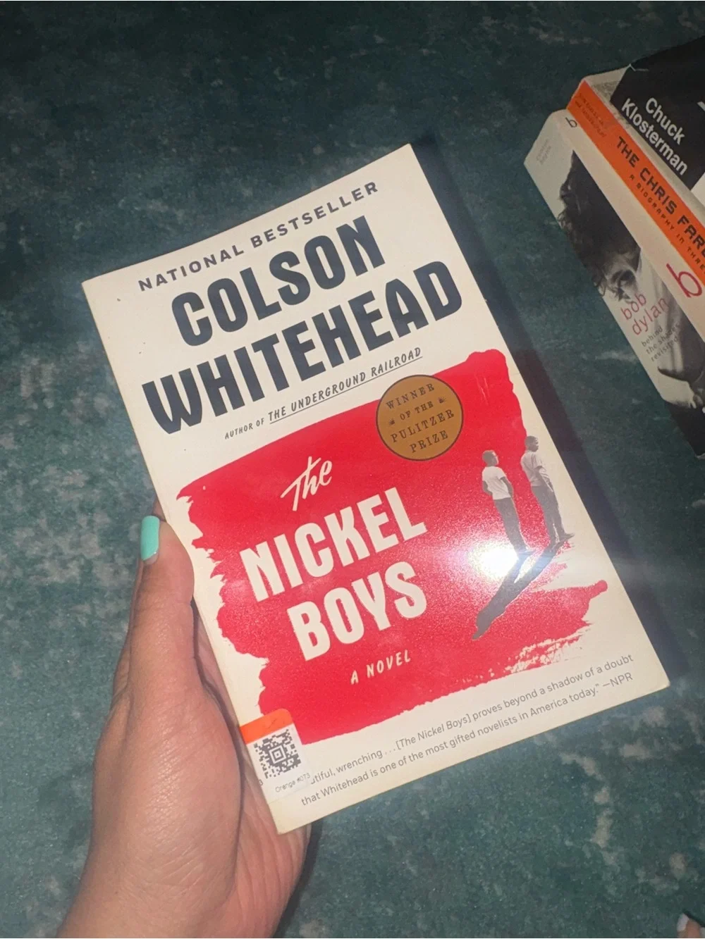 4 Book Bundle! Bob Dylan, Chris Farley, Chuck Klosterman, The Nickel Boys